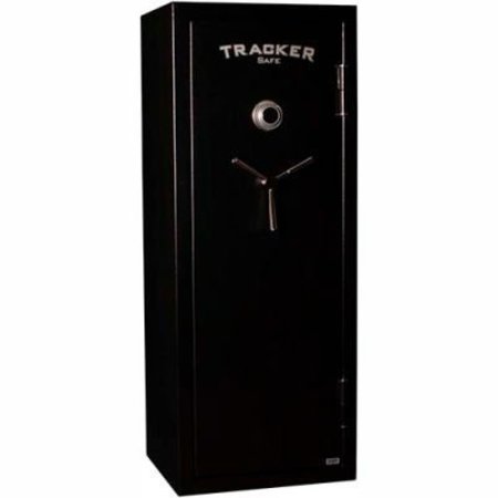 TRACKER SAFE Gun Safe With Dial Lock - 1 Hr Fire Rating - 23x20x59 - 12 Gun Cap. Black T592320M-DLG